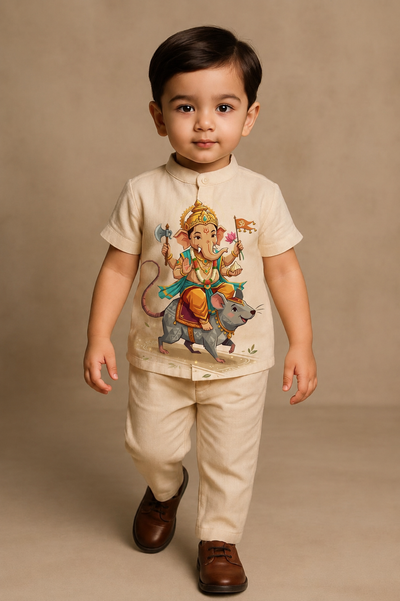 Pre order : Ganesha And Mushak Shirt