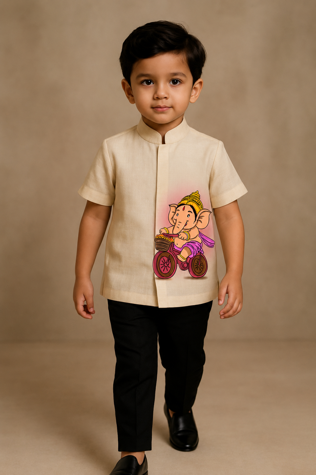 Pre order : Ganesha On Cycle Shirt