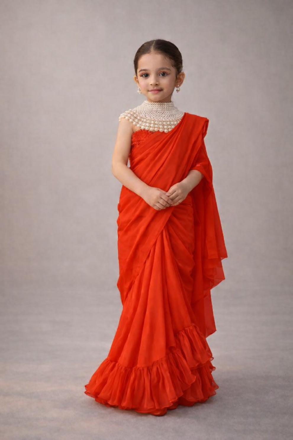 Pre Order: Noor-e-Moti Saree Set