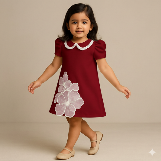 Pre Order:Red Embellished Dress