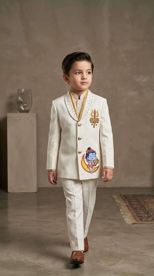 Pre Order: Bal Hanuman Blazer Set