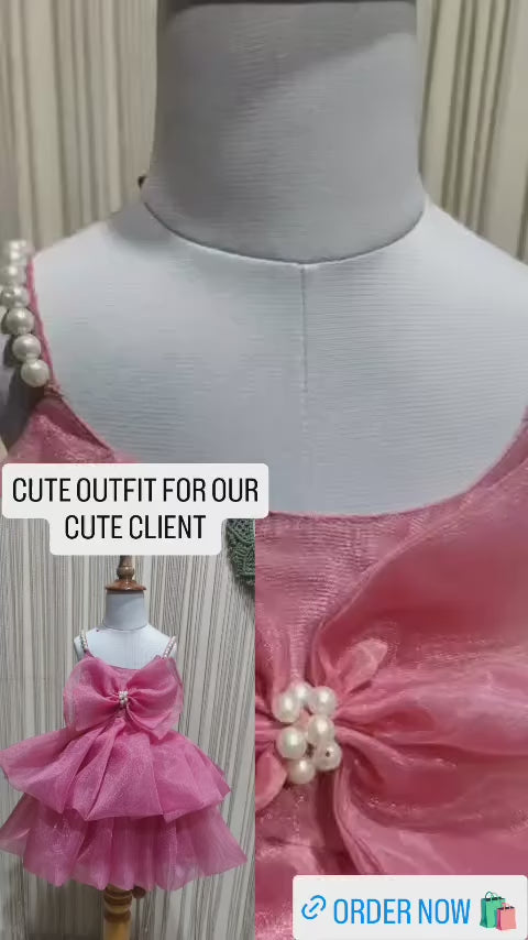 Pre Order: Afon Organza Dress