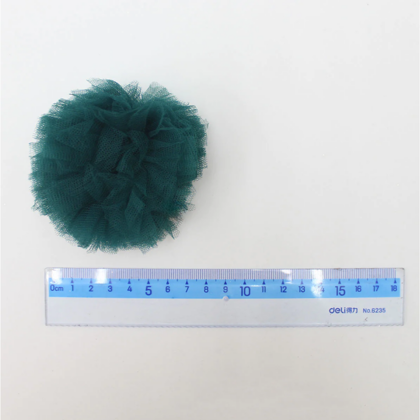 Net Ruffle Hair Clip