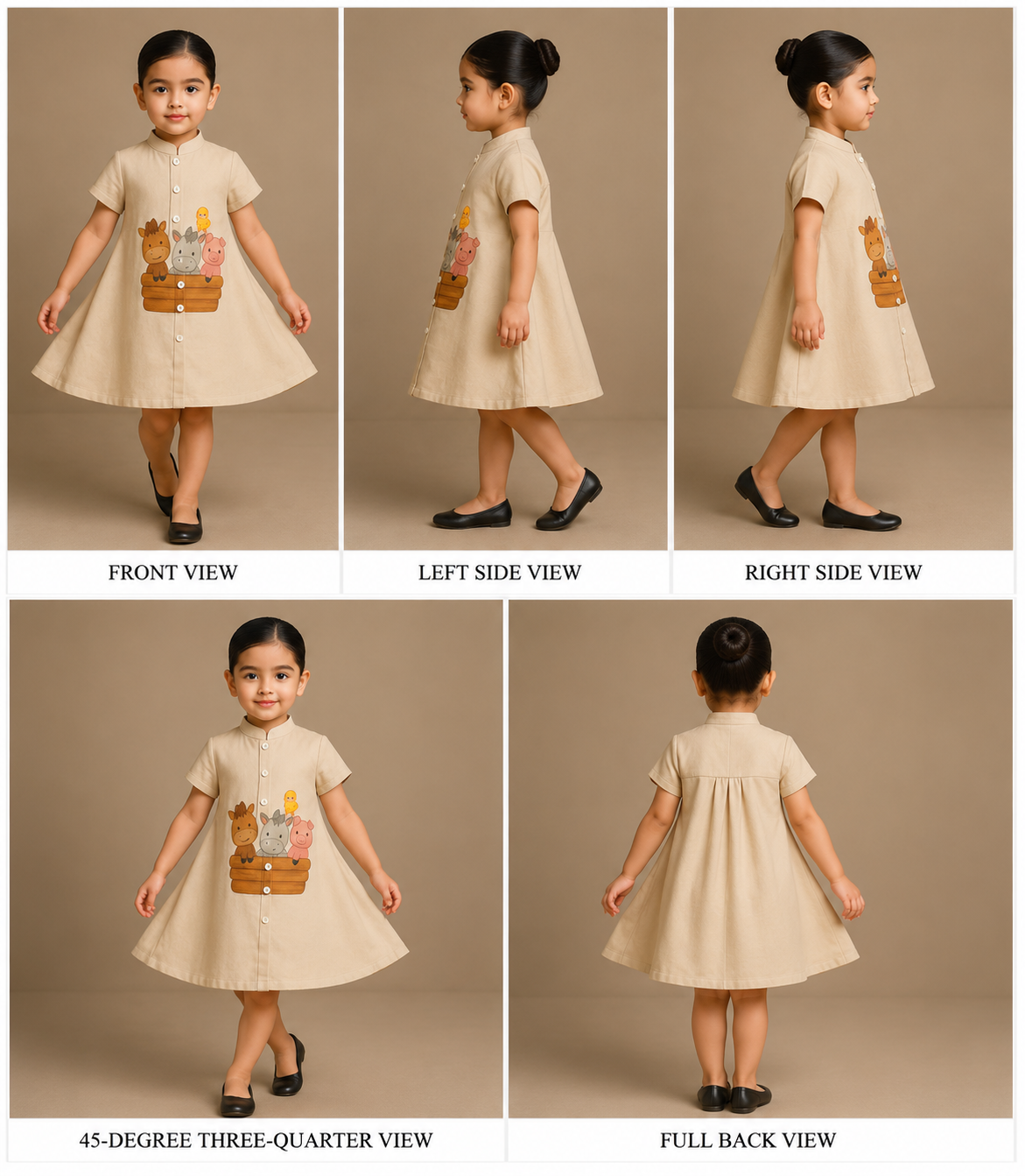 Pre Order: Farm Hand Painted Dress