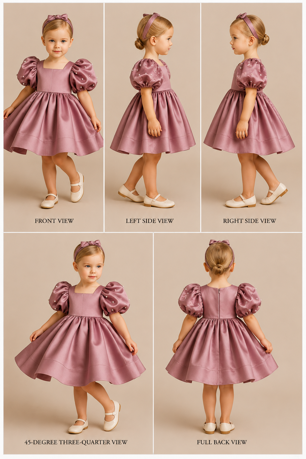 Pre Order: Onion Pink Pearls Dress