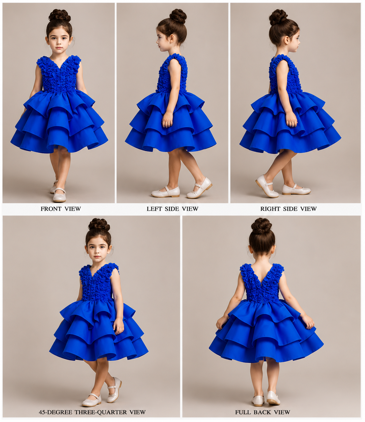 Pre Order: Frills Enhanced Layered Dress