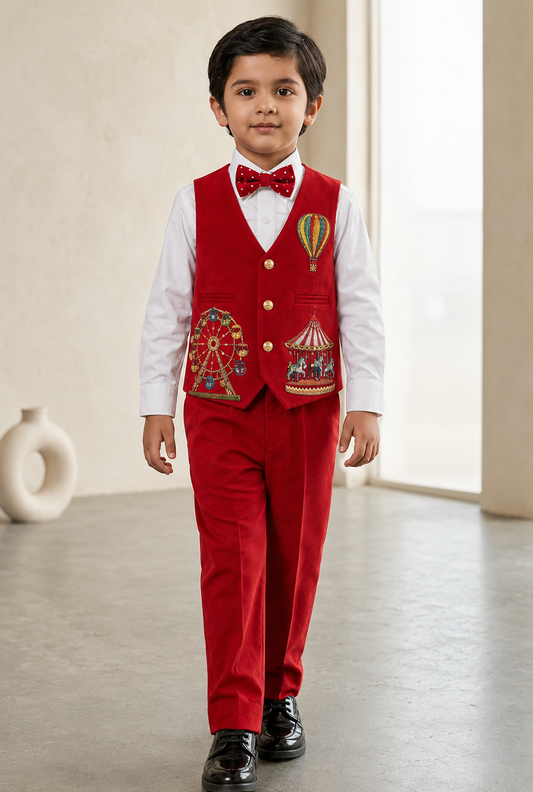 Pre Order: Carnival Royale Vest Set