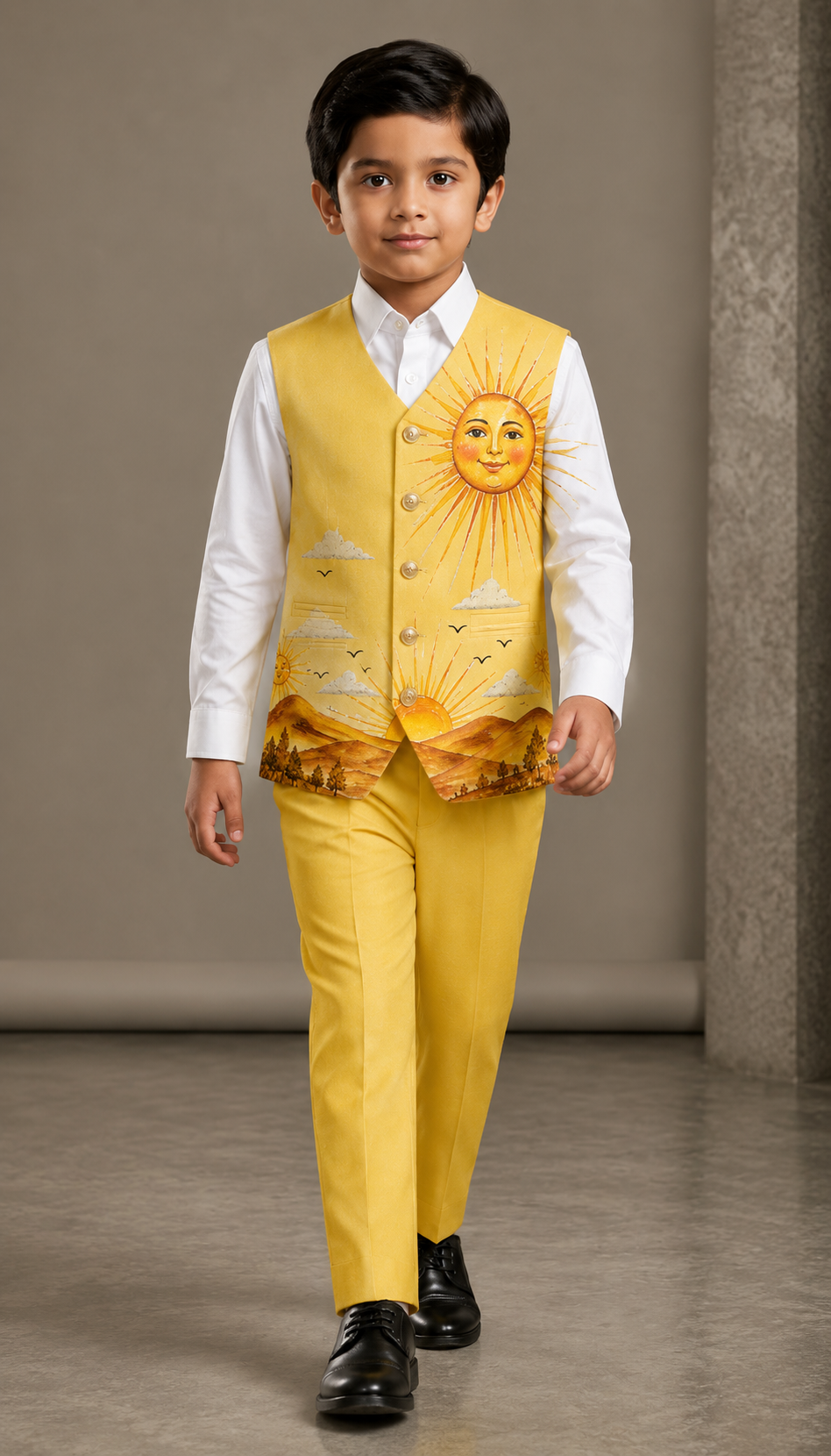 Pre Order: Golden Horizon Vest Set
