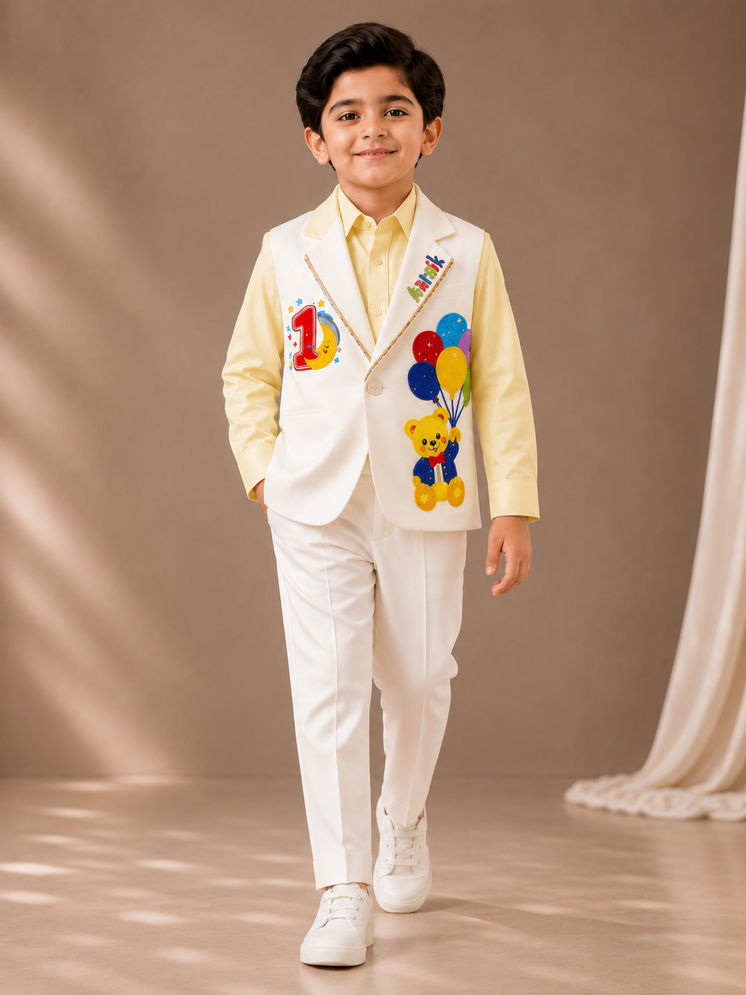Pre Order: One-derful Prince Vest Set