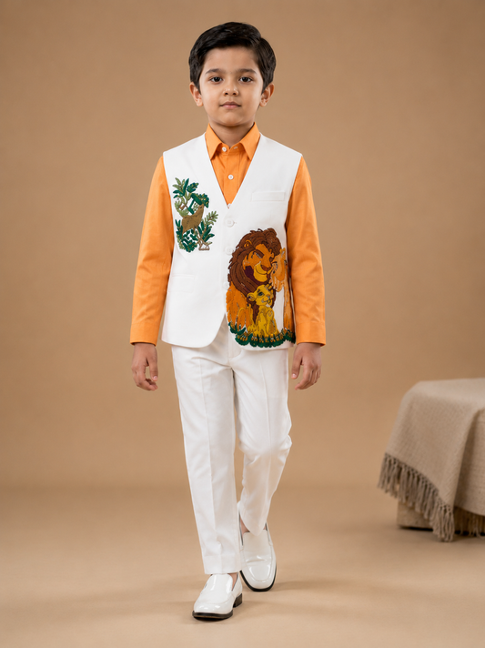 Pre Order: Little Lion Legacy Vest Set