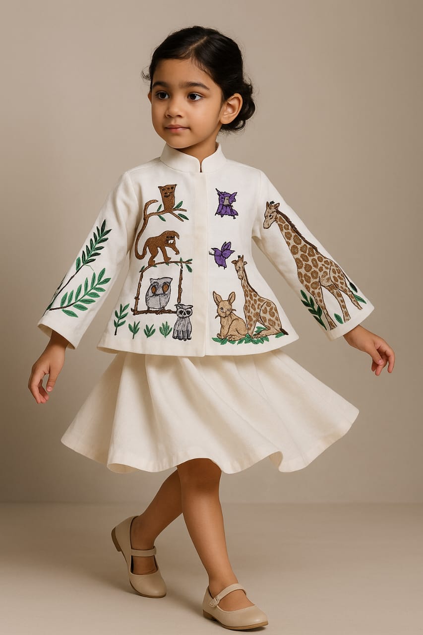 Pre Order: Jungle Embroidered Jacket