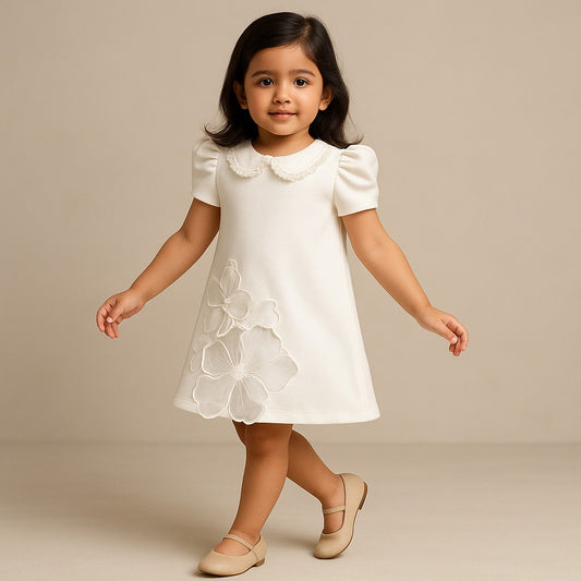 Pre Order: White Embellished Dress