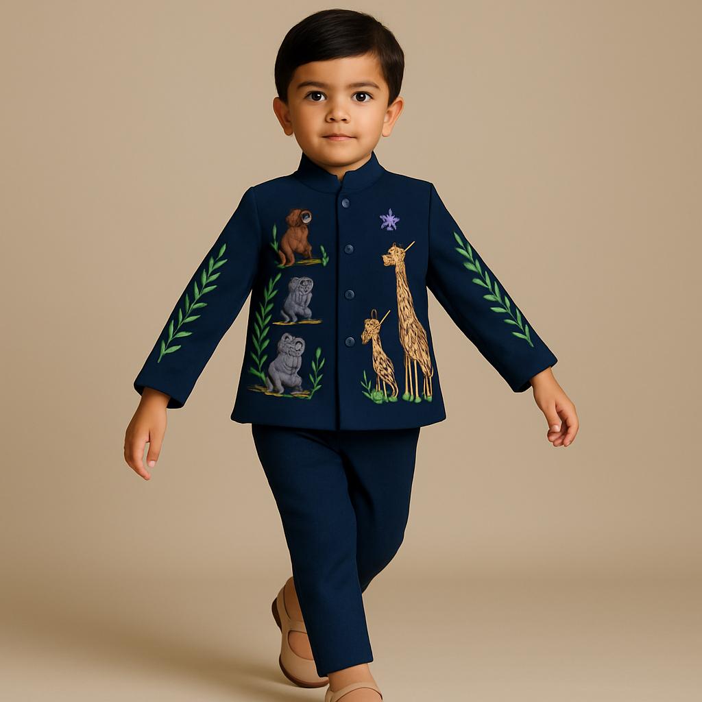 Pre Order: Jungle Embroidered Jacket