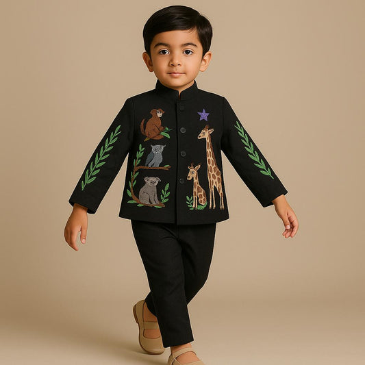 Pre Order: Jungle Embroidered Jacket