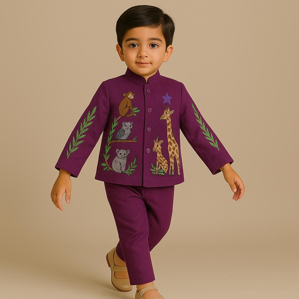 Pre Order: Jungle Embroidered Jacket