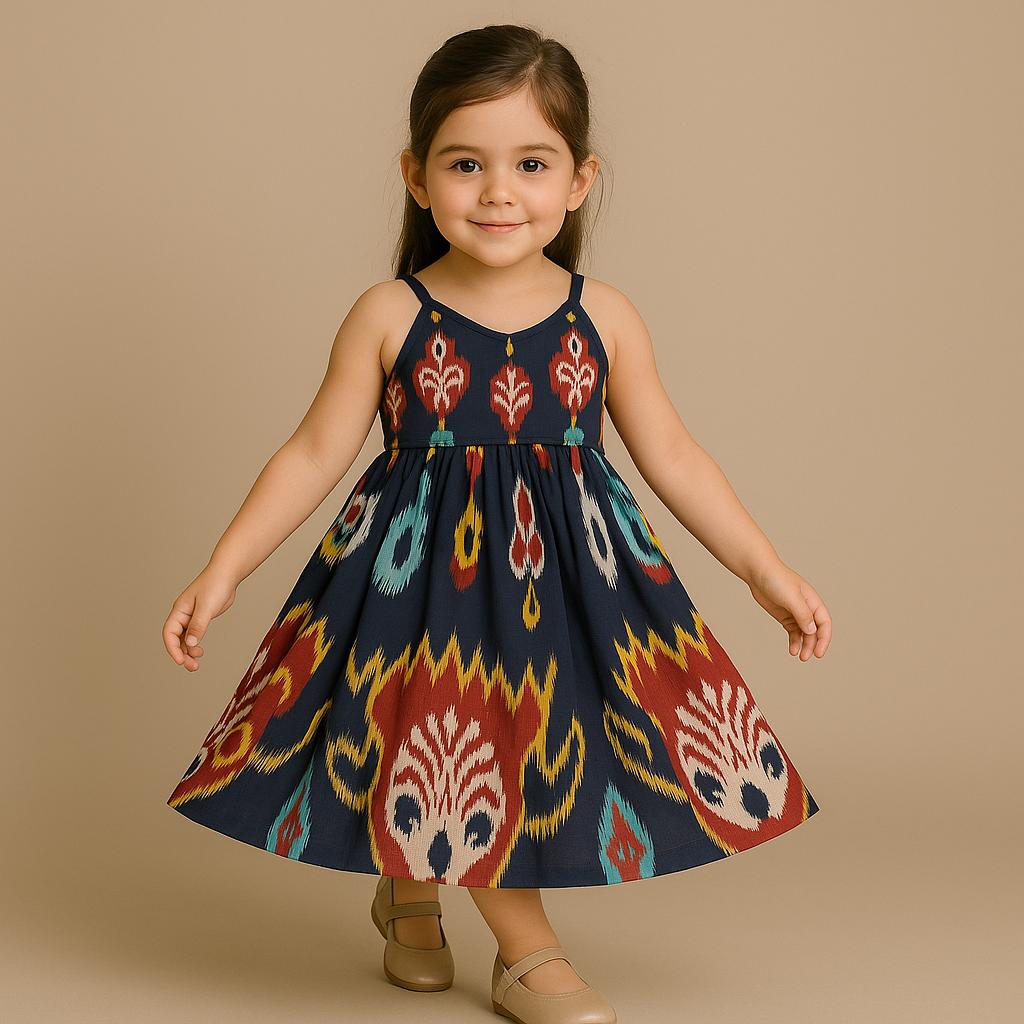 Pre Order: Printed Halter Neck Kurti