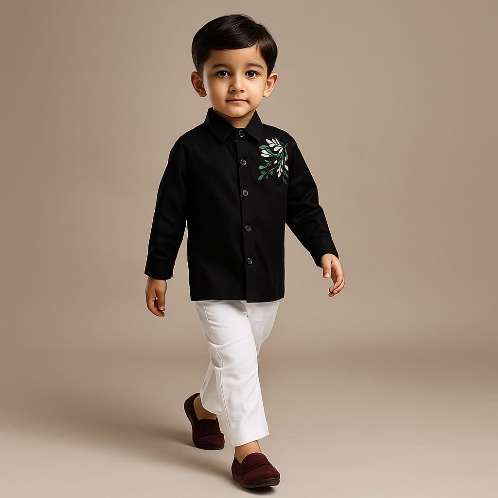 Pre Order: Christmas Embroidered Shirt