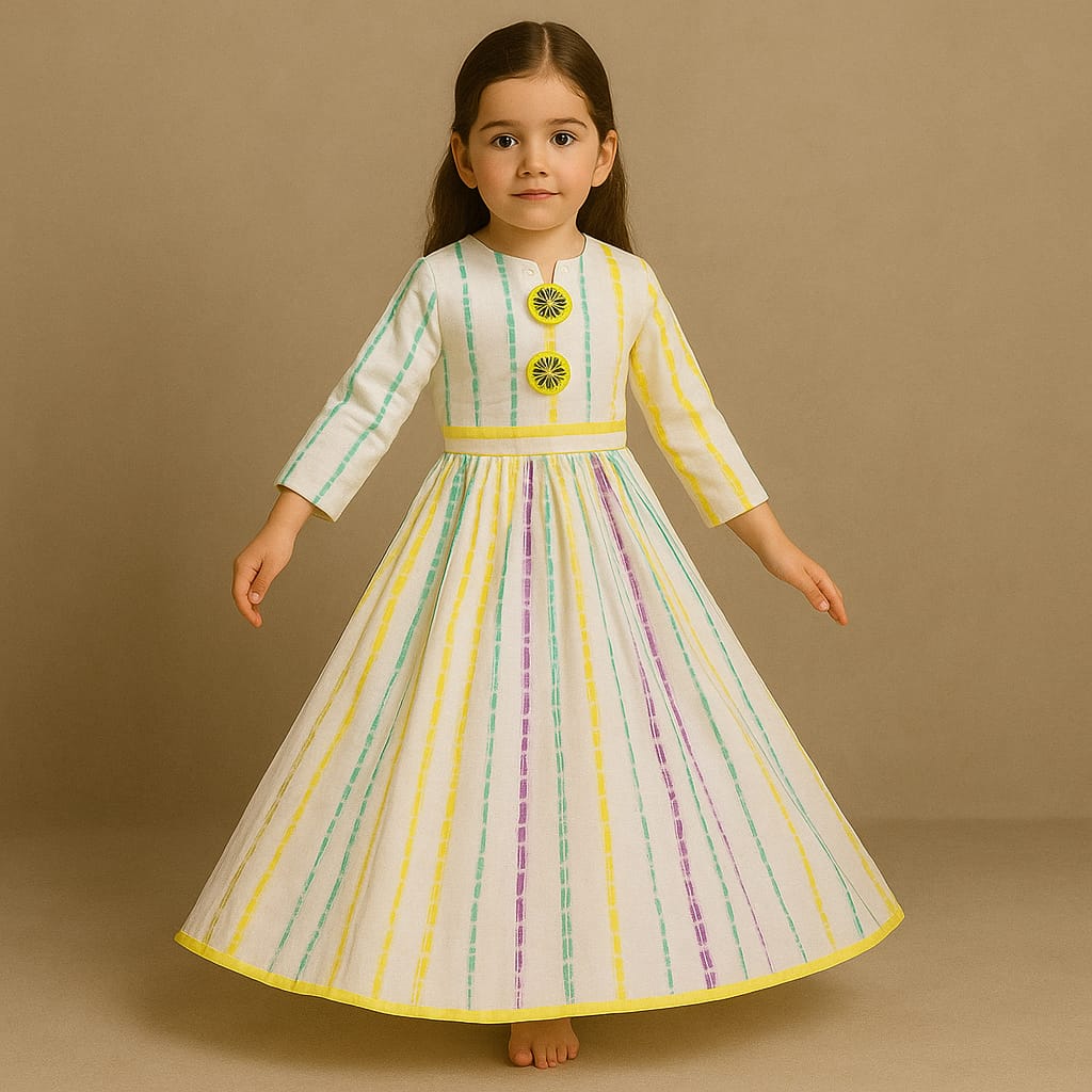 Pre Order: Multicolour Tie Dye Mirror Work Top And Lehenga