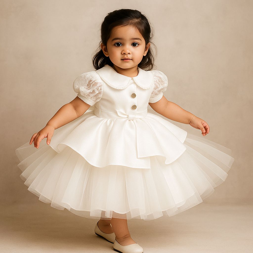 Pre Order: Jimi White Net Dress