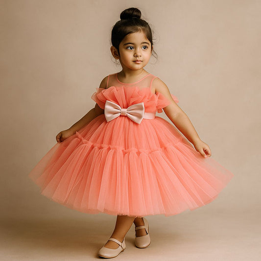 Pre Order: Brax Pink Net Dress