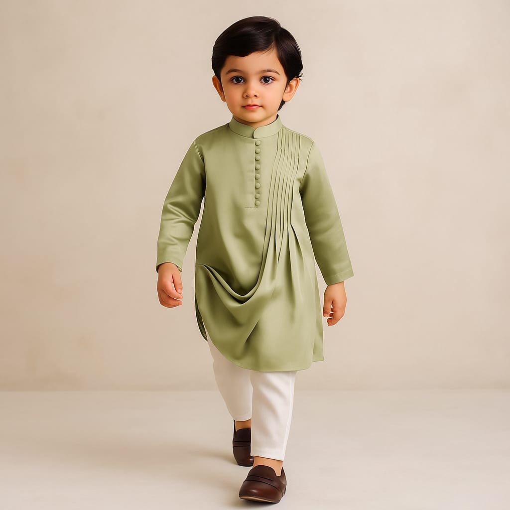 Pre Order: Cowl Style Kurta And Pyjama