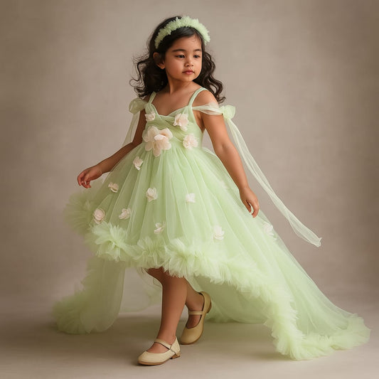 Pre Order: Kylo Green Net Dress