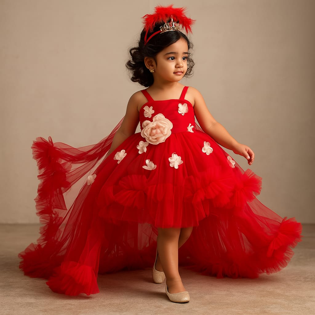 Pre Order: Kylo Red Net Dress