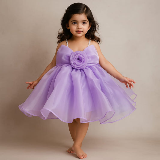 Pre Order: Ford Purple Organza Dress