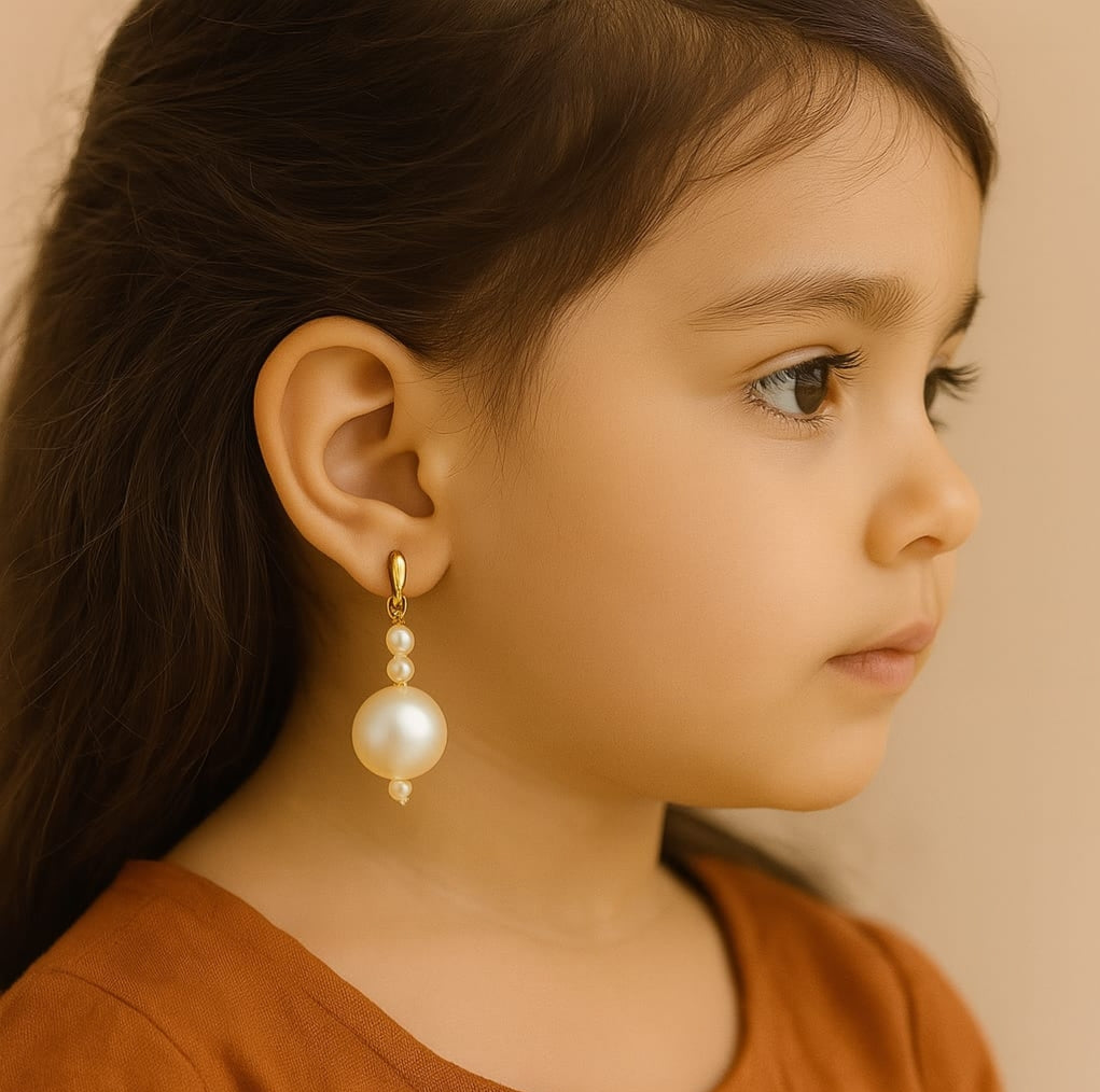 Pearl Clip On Earring