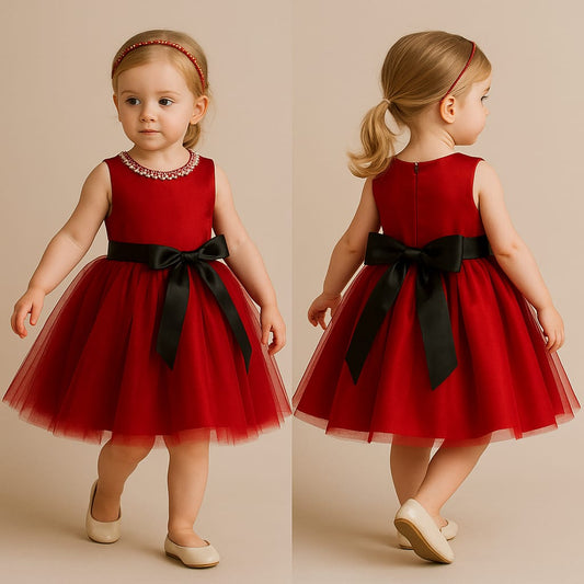 Pre Order: Alfie Red Net Dress