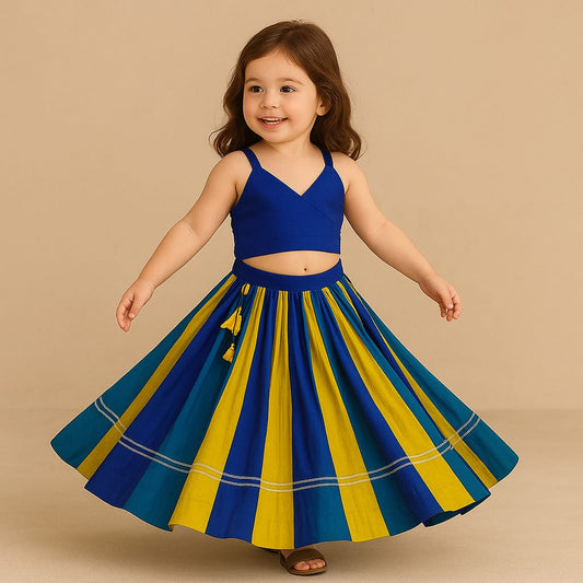 Pre Order: Multicolour Lehenga