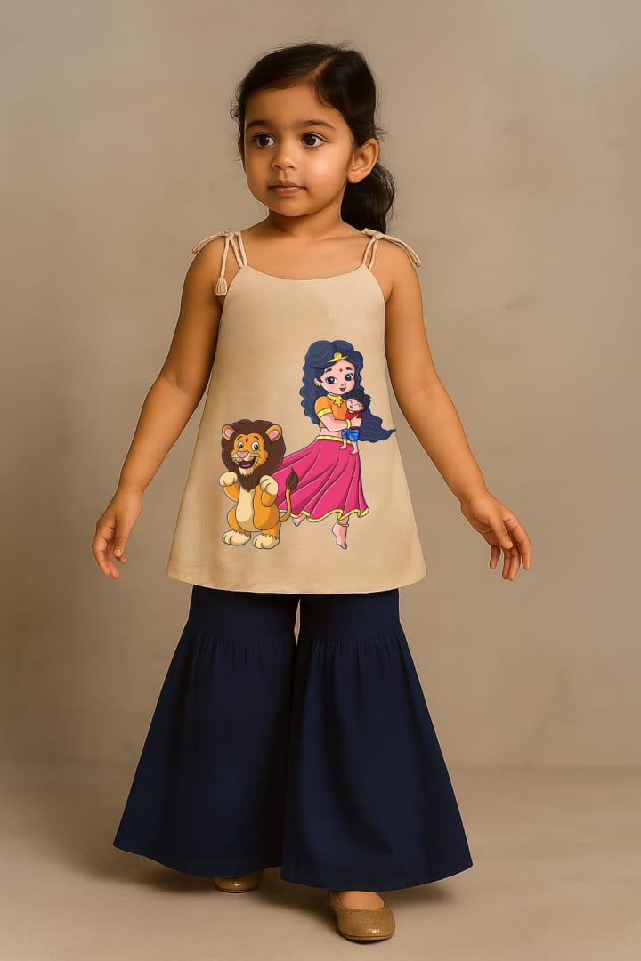 Pre Order: Skandamata Top With Palazzo