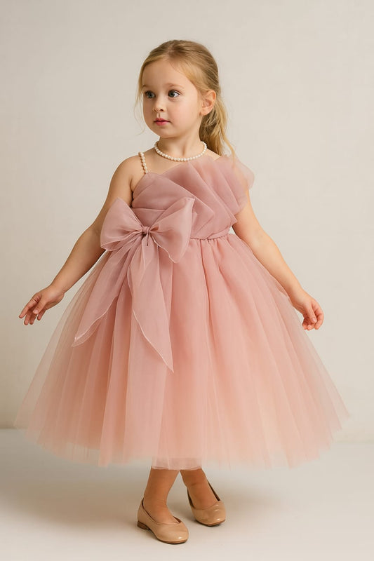 Pre Order: Alf Pink Organza Dress