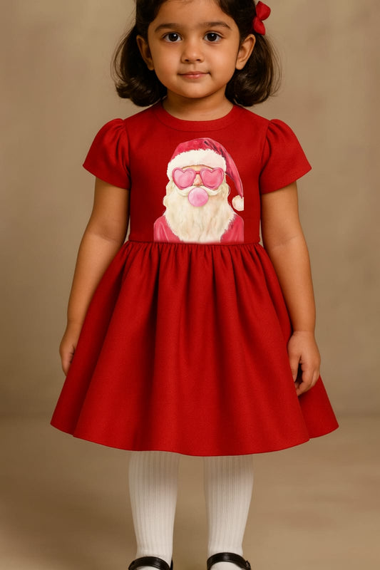 Pre Order: Red Santa Love Dress