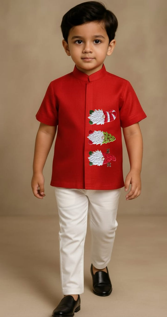 Pre Order: Santa Faces Coord Set