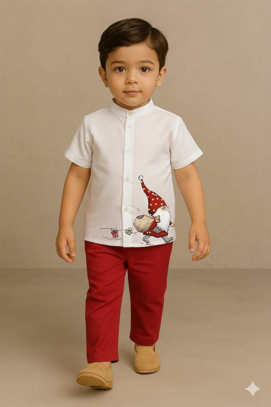 Pre Order: Santa With Gifts Coord Set