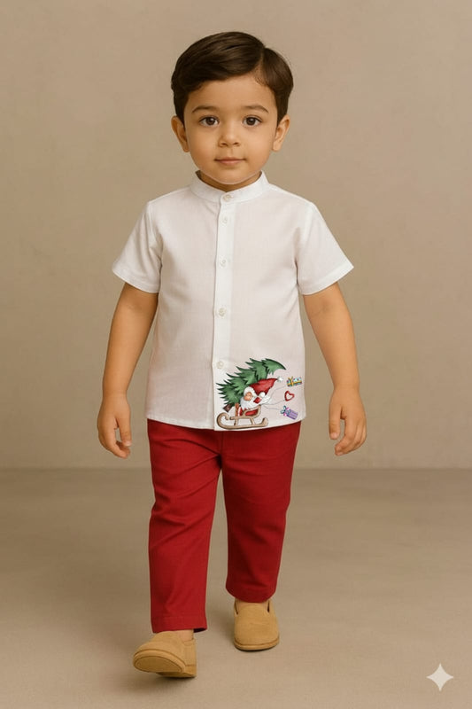 Pre Order: Santa On Car Coord Set