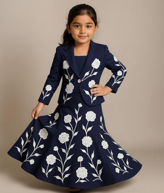 Pre Order: Rose Royale Ensemble Lehenga Set