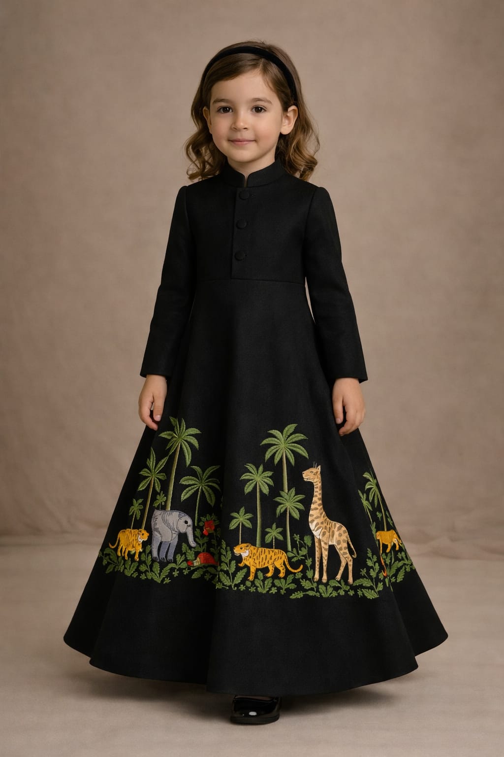 Pre Order: Noor Jungle Royale Gown