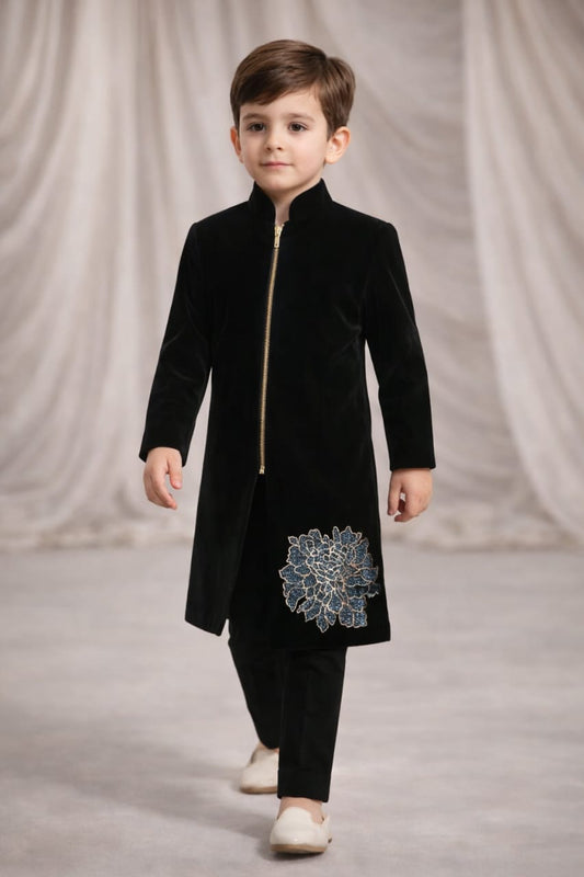 Pre Order: Shahi Kaala Sherwani