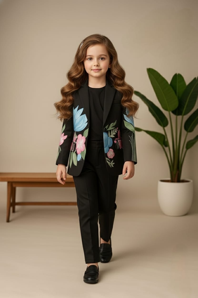 Pre Order: Noir Petal Co-ord