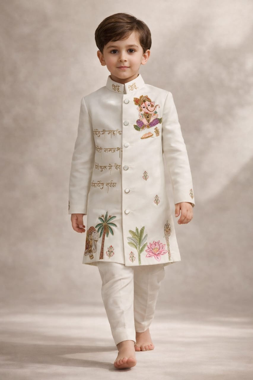 Pre Order: Shree Ganesh Sherwani