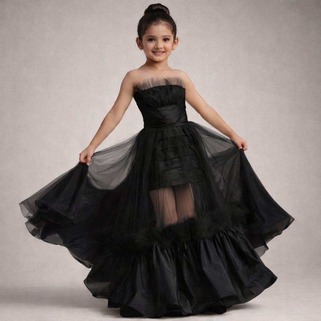 Pre Order: Black Buttercup Gown