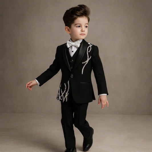 Pre Order: Midnight Luxe Tuxedo And Pant