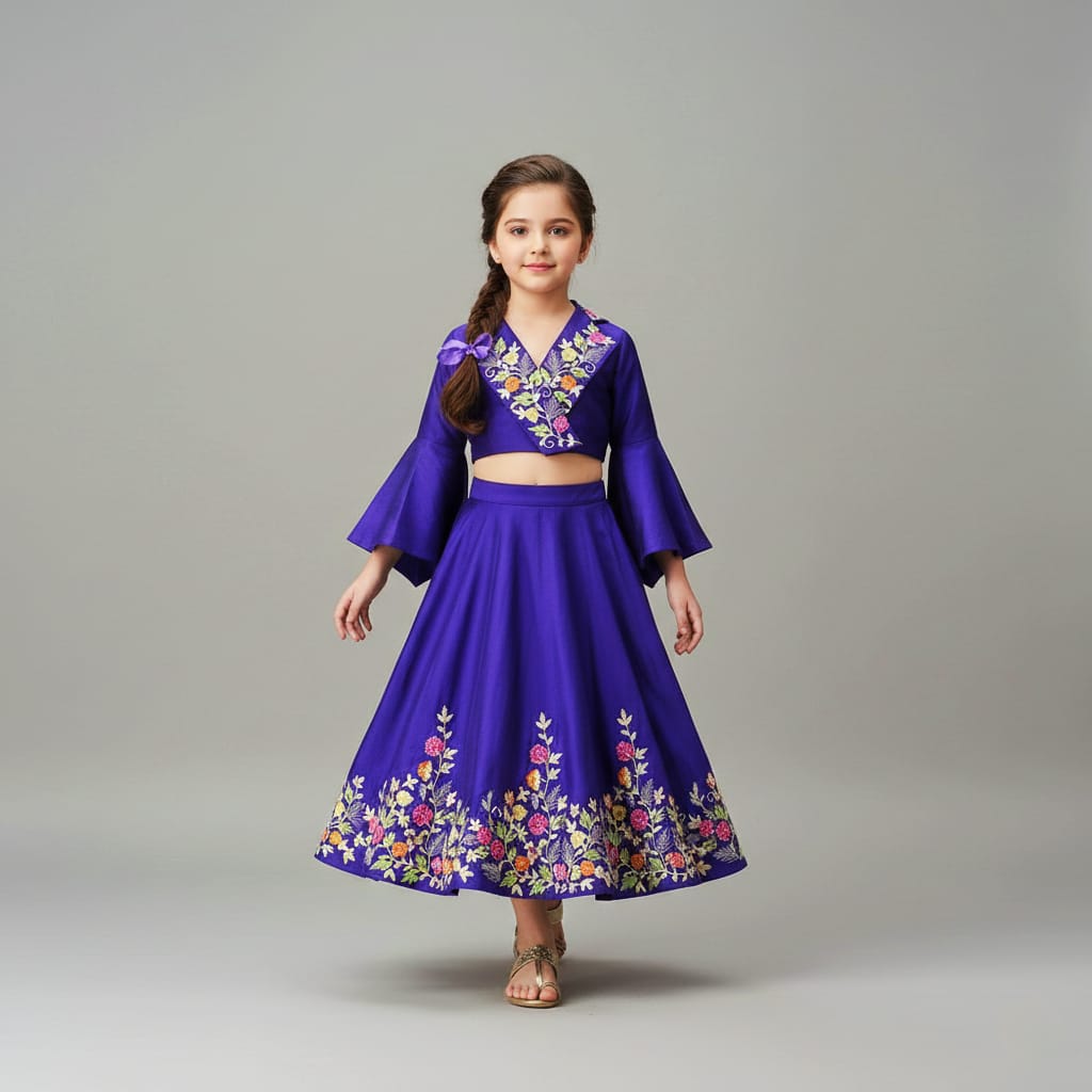 Pre Order: Royal Sapphire Lehenga