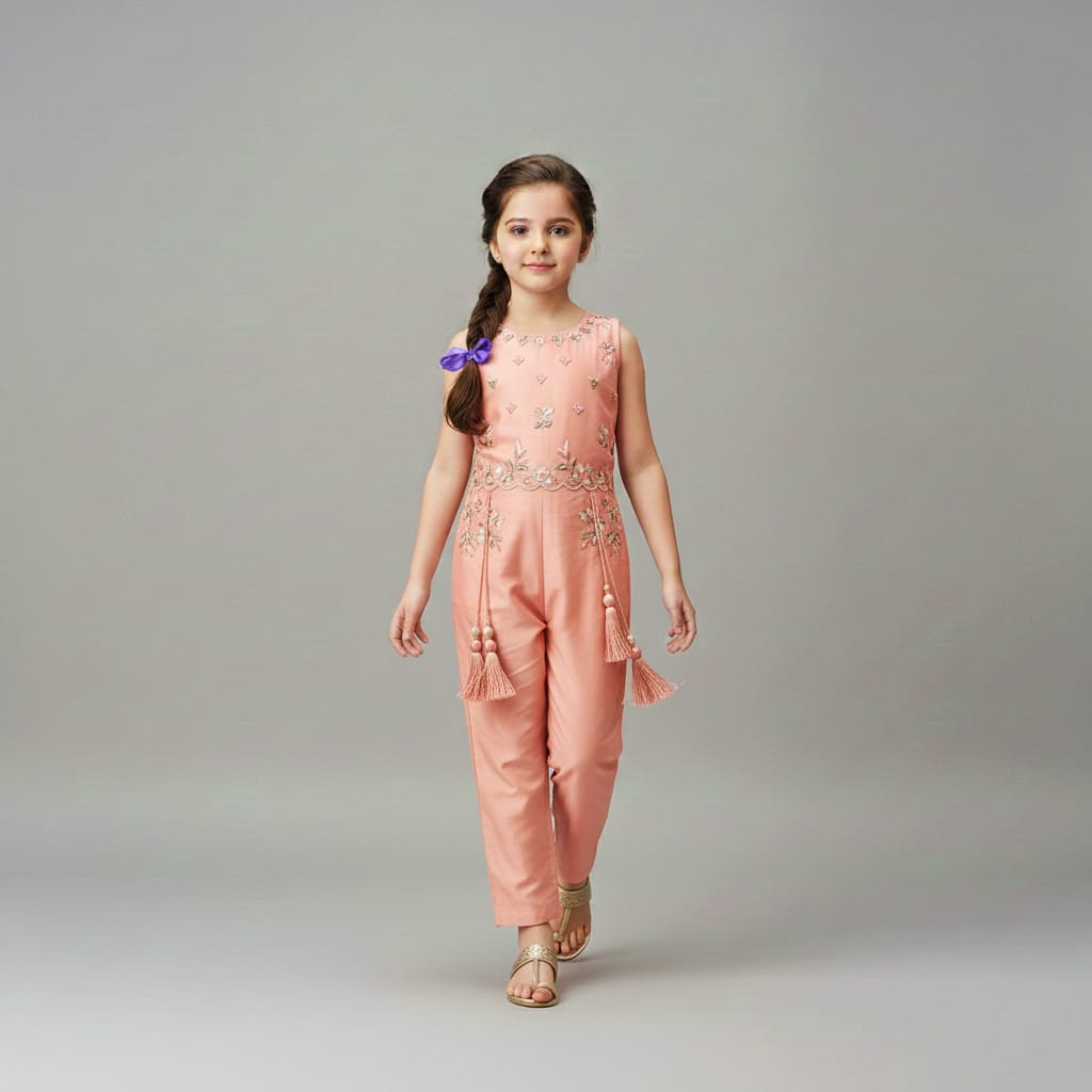 Pre Order: Peach Royale Jumpsuit