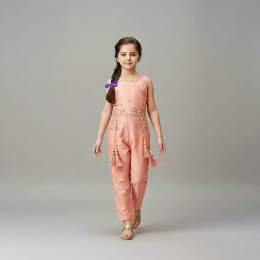 Pre Order: Peach Royale Jumpsuit