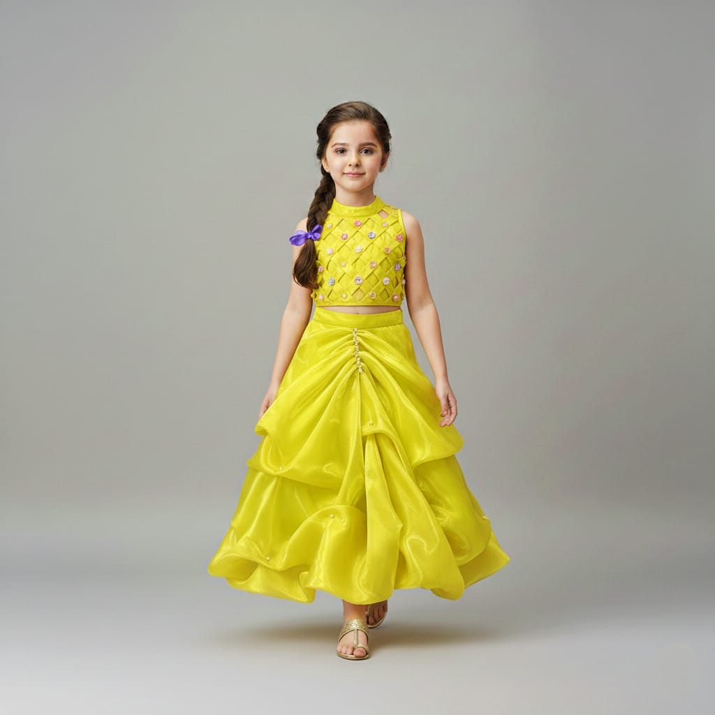 Pre Order: Sunshine Princess Lehenga