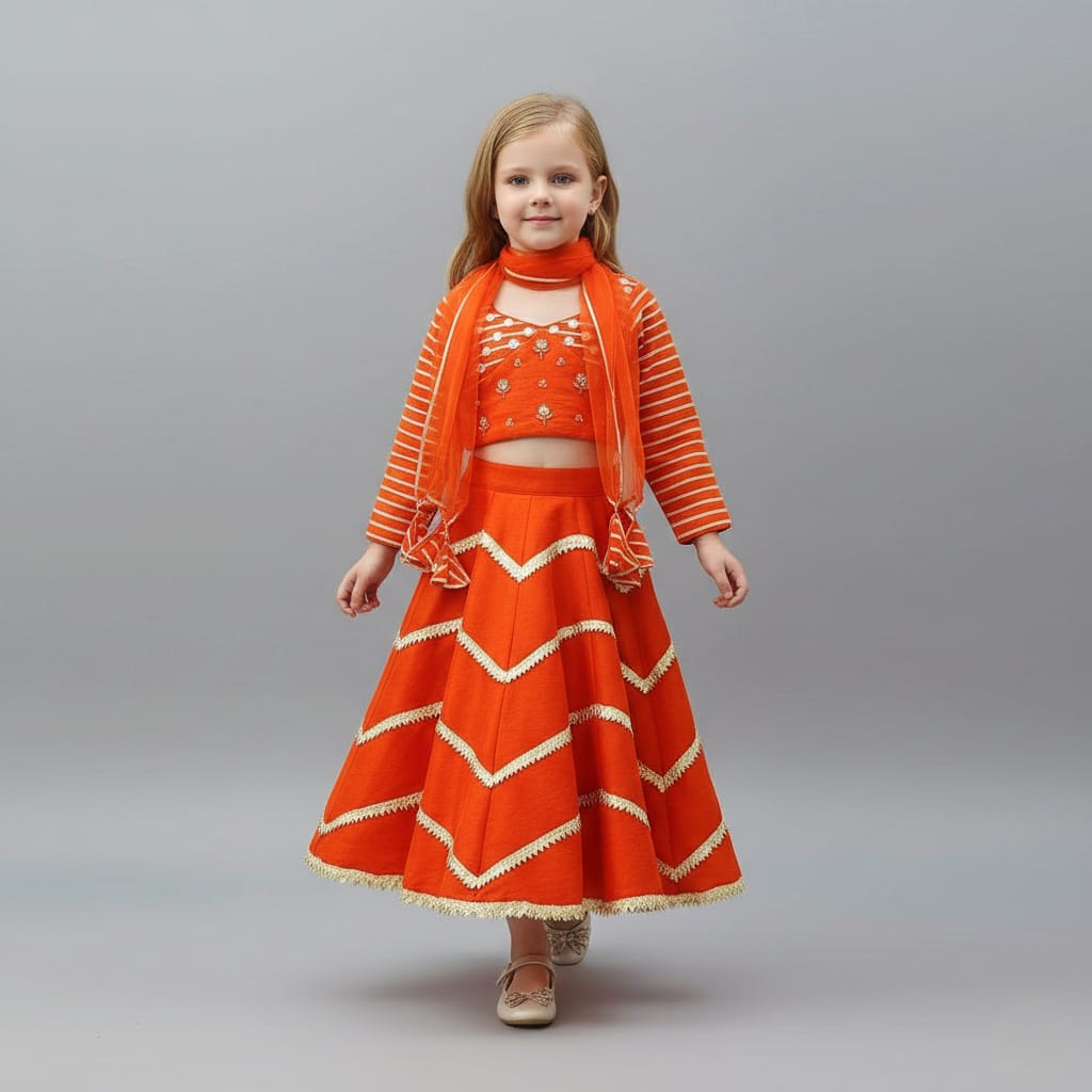Pre Order: Little Princess Lehenga Set