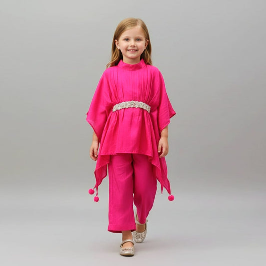 Pre Order : Pink Royale Kaftan Set